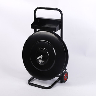 Hand-Pushed Iron Sheet Fiber Belt Turning Manual Packing Belt Bracket Pet Plastic Steel Belt Turning Packing Belt Trolley