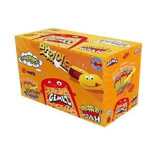 Indonesia imported GEMEZ chicken curved surface crisp noodles barbecue chicken flavor 20g * 20 bags of whole box wholesale generation