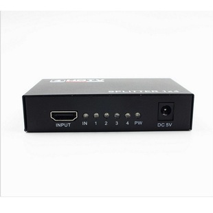 HDMI splitter 1 in 4 out 4K HDMI HD splitter HDMI divider supports 3D