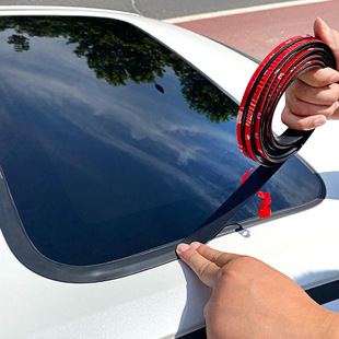CAR T-shaped sealing strip T-shaped skylight front windshield glass leak-proof rain-proof accessories window rear tailgate roof