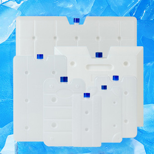 Wholesale water injection ice crystal box fresh cooling storage ice box ice plate large capacity ice row repeated use transport ice box