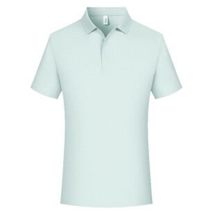 70D Jinamotide Pique Seamless Embossed Lapel Short-Sleeved Polo Shirt Custom Work Clothes Cultural Advertising Shirt