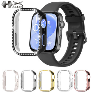 Применимо для Huawei Fit3 однобриллиантовый корпус Watch Fit3 с буровым корпусом huawei fit3 полый чехол для часов