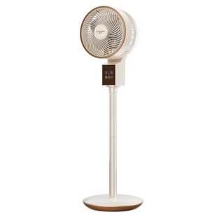 New Air Circulation Household Voice Electric Fan Remote Control Silent Floor Fan Vertical Dormitory Dual-Purpose Fan