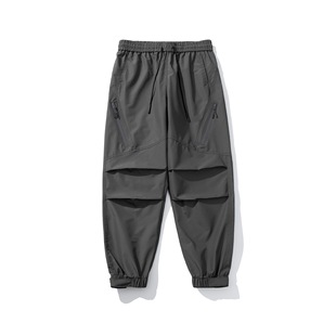 Mountain Outdoor Series Pants Men's American-style Retro Workwear Casual Pants Leg-toe Loose Trendy Brand Light Mature Paratroopers