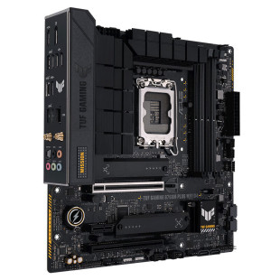 Материнская плата настольного компьютера Asus TUF GAMING B760M-PLUS WIFI D4 подходит для процессора 12/13 поколения