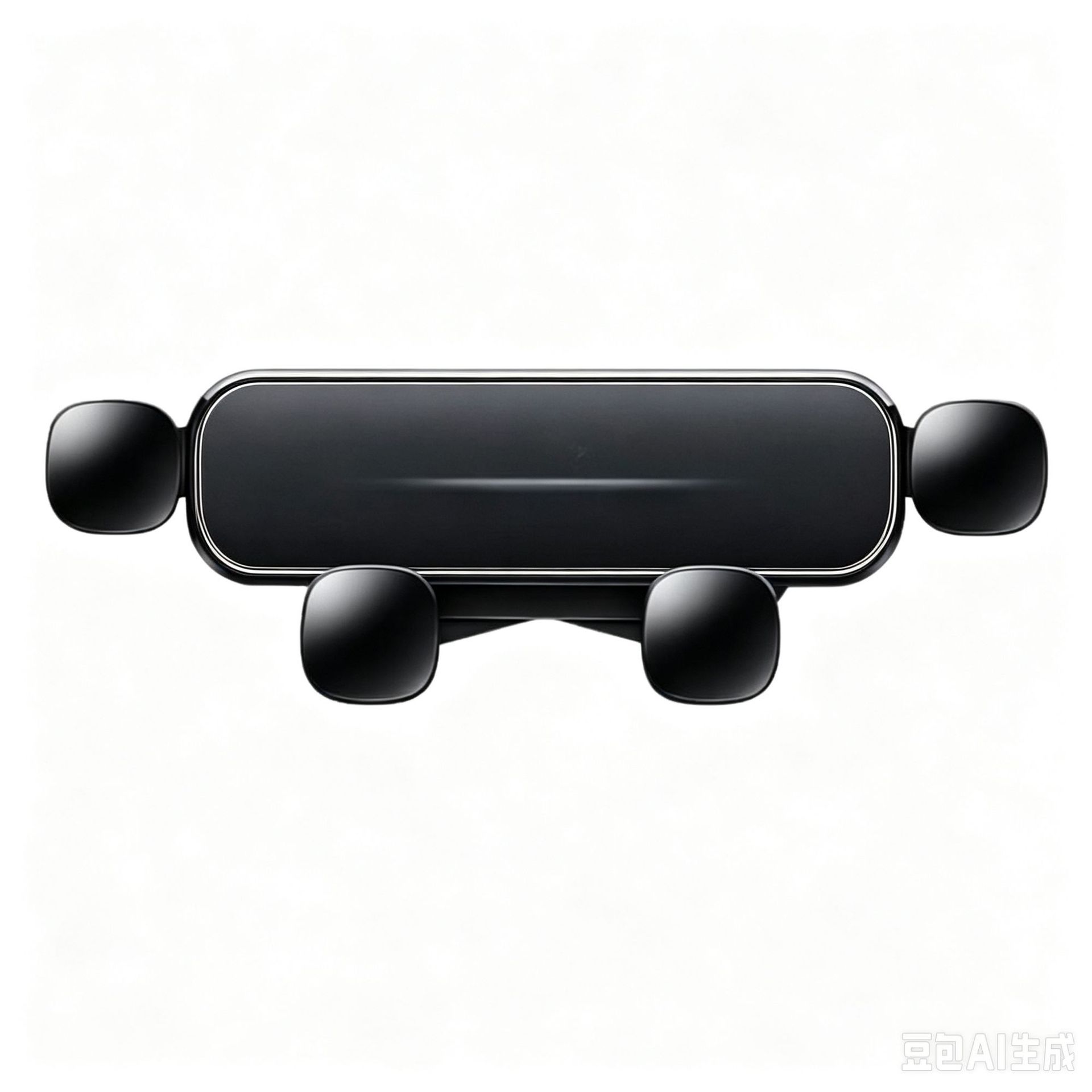 Cross-Border Creative Gravity Telescopic Car Phone Holder, Universal Gravity Holder for Air Vent, Portable Car Navigation Stand