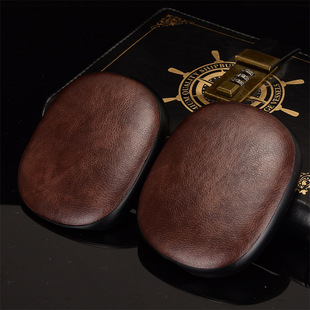 Apple AirPods Max Headphone Protective Case Litchi Pattern Solid Color Leather Protective Case AirPods Max