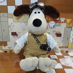 (excluding dog) in stock 42cm head dog doll clothing accessories sweater pilot suit strap pants scarf