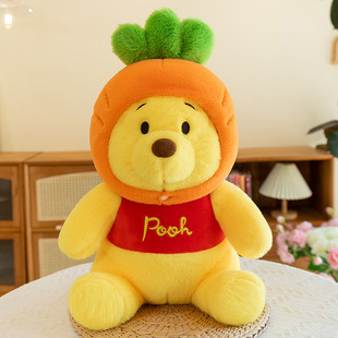 Медовая баночка Vivi Bear кукла редька Bunny Bear плюшевая игрушка захватывает куклу подушка кукла подарок девушка