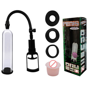 Adult supplies male manual pumping penis exerciser yin shin exerciser, prostate massager wholesale