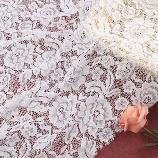 Brocade ammonia lace fabric rose hollow lace fabric wedding dress lace accessories clothing lace fabric