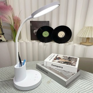 Source manufacturers LED eye protection desk lamp learning night light eye protection desk lamp dormitory charging led bedside pen lamp