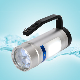 Multifunctional portable explosion-proof Searchlight magnetic suction Poly floodlight red and blue warning emergency rescue 2*12W high power