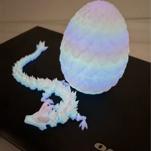 Трансграничные горячие продажи 3D напечатанные яйца дракона, драгоценные камни, хрустальные драконы, украшенные вручную, подарочные наборы для яиц дракона
