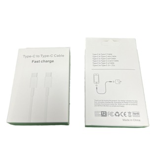 double Type-c data line neutral packaging box for Type-c to Type-c data line packaging box