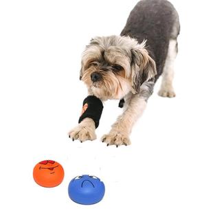 Latex Smiley Pet Voice Toy Ball Molar Tooth Cleaning Bite Resistant Creative Cartoon Voice Pet Toy