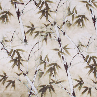 28 pieces printed ramie fabric spring and summer thin top dress Digital Direct injection printed cotton and linen fabric