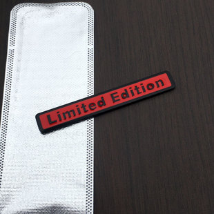Suitable for A4L A6LQ5 modified car rear sticker quattro Limited Edition metal car sticker