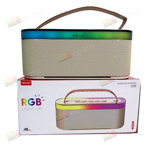 KTS Factory Wholesale KBroad Series KTS-2112 45MM RGB Wireless Bluetooth Speaker