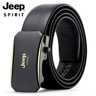 JEEP ремень мужской ремень из воловьей кожи с автоматической пряжкой OM18CD996BT0448