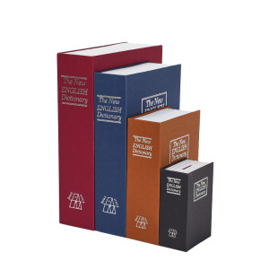 Simulation Book Fuse Box Four Size Key Four Color Dictionary Book Safe