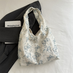 New Chinese Style National Style Western Style Large Capacity Bag Women's 2024 New Summer Fashion Work Commuter Shoulder Tote Bag