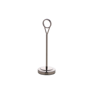 Creative stainless steel message holder desktop photo holder wedding wedding seat note holder display stand in stock