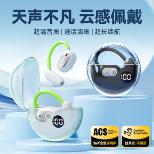 M80 cross-border long endurance private model Bluetooth headset noise reduction sports ear-hanging 2025 new Bluetooth headset