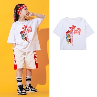 Children's Cheerleading Costumes for Children's Games Opening Ceremony Clothing for Primary and Secondary School Students Kindergarten Class Costumes Chinese Style