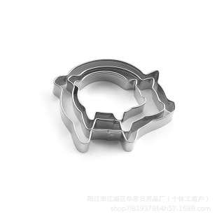 Original Concha cutter Mexican bread mold made of stainless steel 4.25 inch stamp double-sided mold