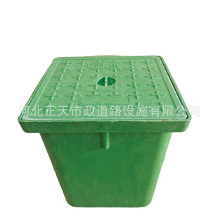 Composite integrated threading well resin weak current hand hole well finished brick-free street lamp SMC dirt isolation cleaning well