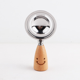 Smiley Tableware Creative Wooden Handle Tableware Korean Ins Creative Kitchen Gadgets Foreign Trade Kitchenware