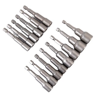 Magnetic Socket Hexagon Socket Head Wind Socket Tail Drill Wire Head 8mm Metric Powerful Socket Wrench