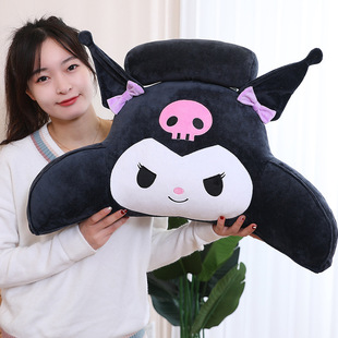 Cross-border Cartoon Kulomi Waist Protection Cushion Office Chair Backrest Bedside Backrest Student Dormitory Bed