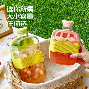 COOL ice mold food grade household ice box with ice mold high color value suction tube cup pressing off ice pot