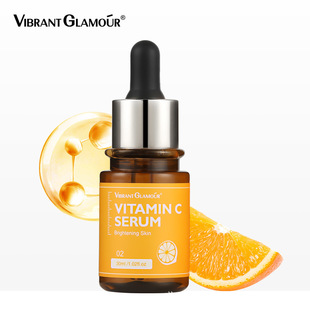 Трансграничный VIBRANT GLAMOUR Витамин С Сила для лица 30 мл Облескающей кожи