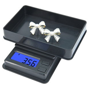 Jewelry scale 500/0.01 1000/0.1 karat scale mini electronic scale pocket compact
