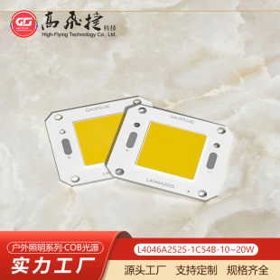 Outdoor solar LED light board encapsulated light-emitting components COB light source L4046A2525-3V to 24V energy saving