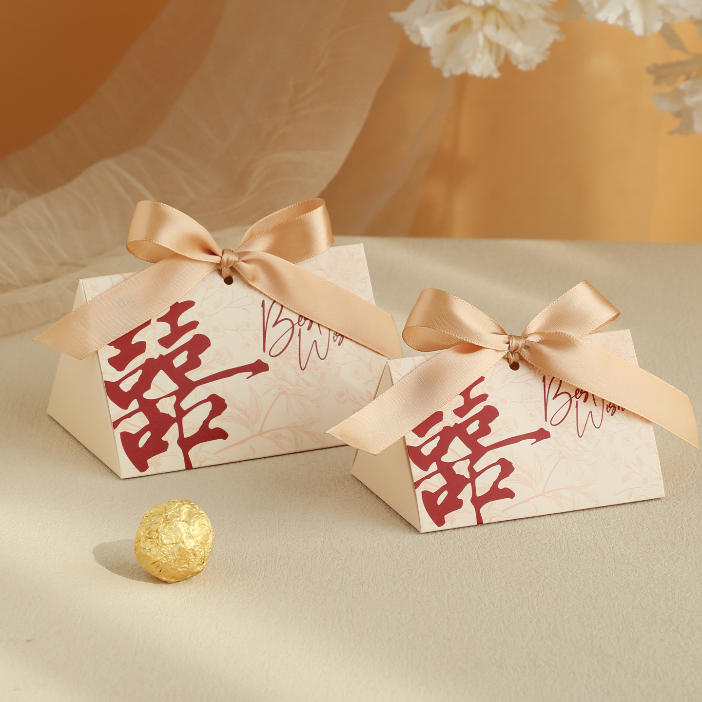 Wedding Candy Box with a High-End Feel, Niche Wedding Candy Box, 2026 New Model Candy Box Bag, Candy Gift Box, Empty Box