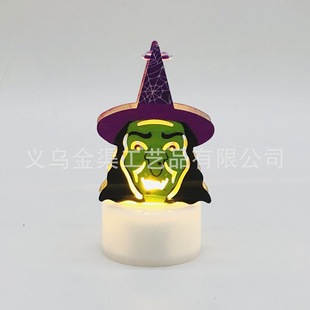 2022 new Halloween decoration led candle light pumpkin bat skull spider ghost lamp for party Yard