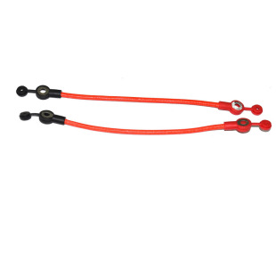 Electric vehicle accessories battery wiring 2-6 square hooded pure copper flame retardant electric two-wheeler battery connection line