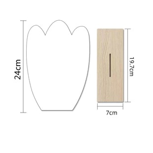 Factory Direct Supply Acrylic Special-shaped Asymmetrical Creative Handmade DIY Clay Oil Painting Mirror Desktop Desktop Makeup Mirror