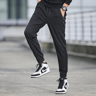 Outdoor Lightweight Breathable Water-repellent Quick-drying Pants Men's Summer Waterproof Elastic Climber Pants Solid Color Quick-drying Pants Fishing Pants