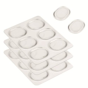 Self-adhesive dumb drum stop sound kit drum sticker shock-absorbing snare drum mute pad drum surface silicone silencer sticker drum skin overtone sticker