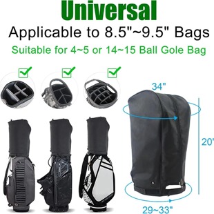 Cross-border Golf Cart Cover Outdoor Sports Golf Bag Waterproof Cover Convenient Golf Rod Rain Cover