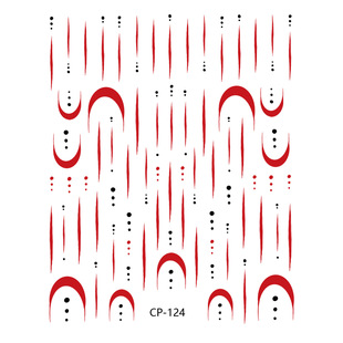 Wholesale Spot Flat Series ins Nail Stickers Simple K-style