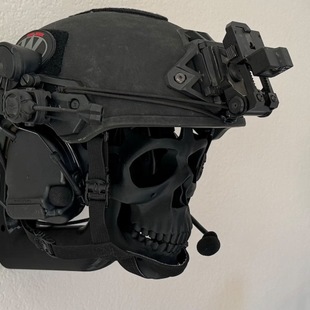 Cross-border New Independent Station 3D Skull Helmet Display Package Skull Helmet Display Bag