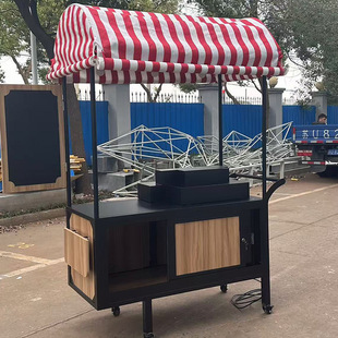 Theater Prop Decoration Sales Cart Film and Television Prop Theater Cart Decoration Multifunctional Mobile Cart Customization