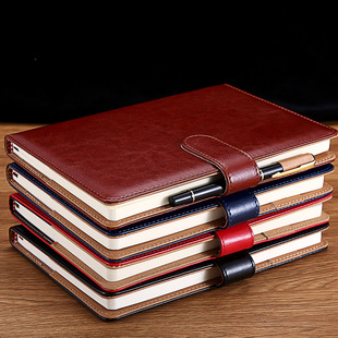 a5 Notebook Wholesale Business Buckle Paperback High-value Notepad Set Cover Inner Page Can Be Printed with logo